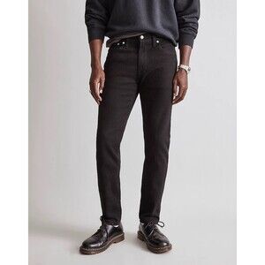 Madewell Men’s Athletic Slim Jeans in Black Wash Size 29x 32 Style NG307 New